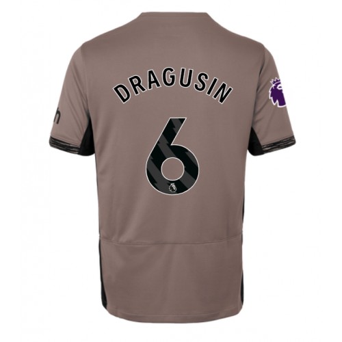 Fotbalové Dres Tottenham Hotspur Radu Dragusin #6 Dámské Alternativní 2023-24 Krátký Rukáv